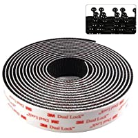 3M Scotch SJ 3550 Tira de material de fijación Dual Lock Hook and Loop- 1 m x 25-4 mm